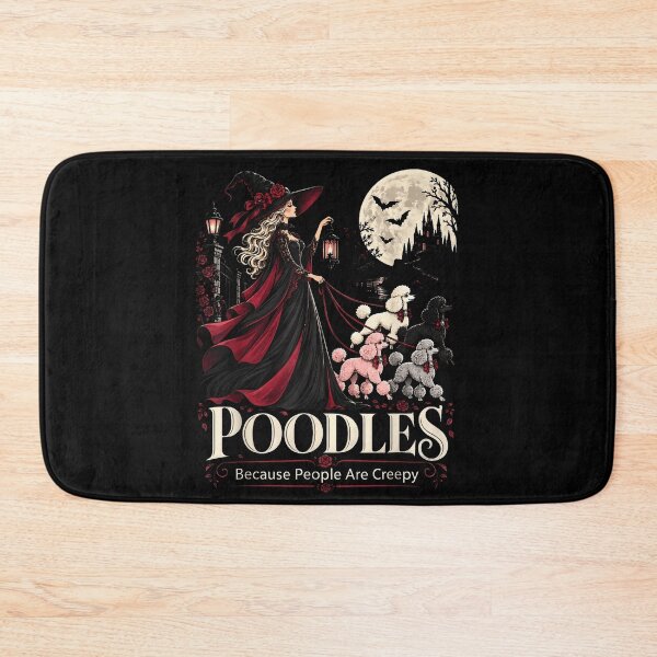 Item preview, Halloween Poodle Witch Because People Are Creepy designed and sold by NoeValdric.