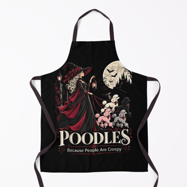 Item preview, Halloween Poodle Witch Because People Are Creepy designed and sold by NoeValdric.