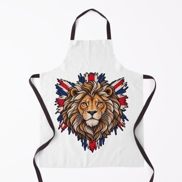 Item preview, UK Lion British National Animal Flag Design designed and sold by ArtDesignTp.