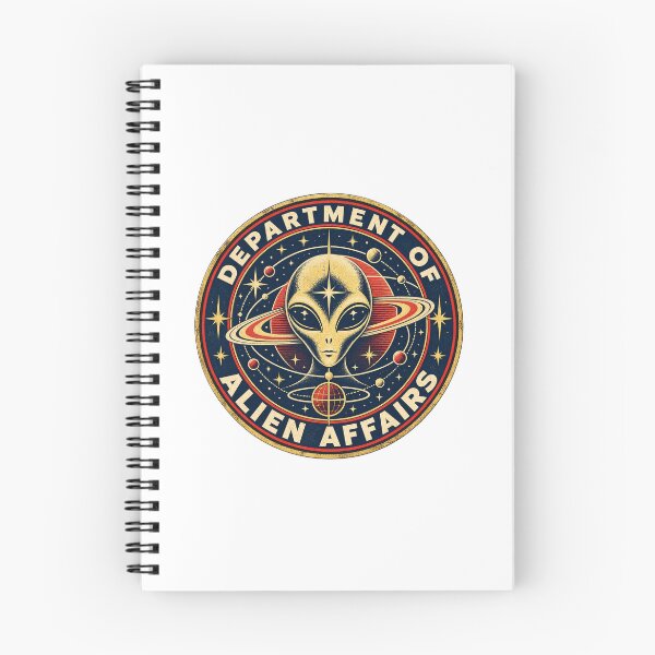 Item preview, Department of Alien Affairs Space Badge designed and sold by PICARDDIGITAL.