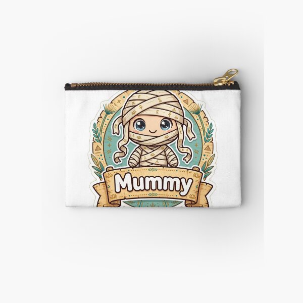 Item preview, Mummy Name Banner Showcase Sticker - Halloween designed and sold by Lesley D.