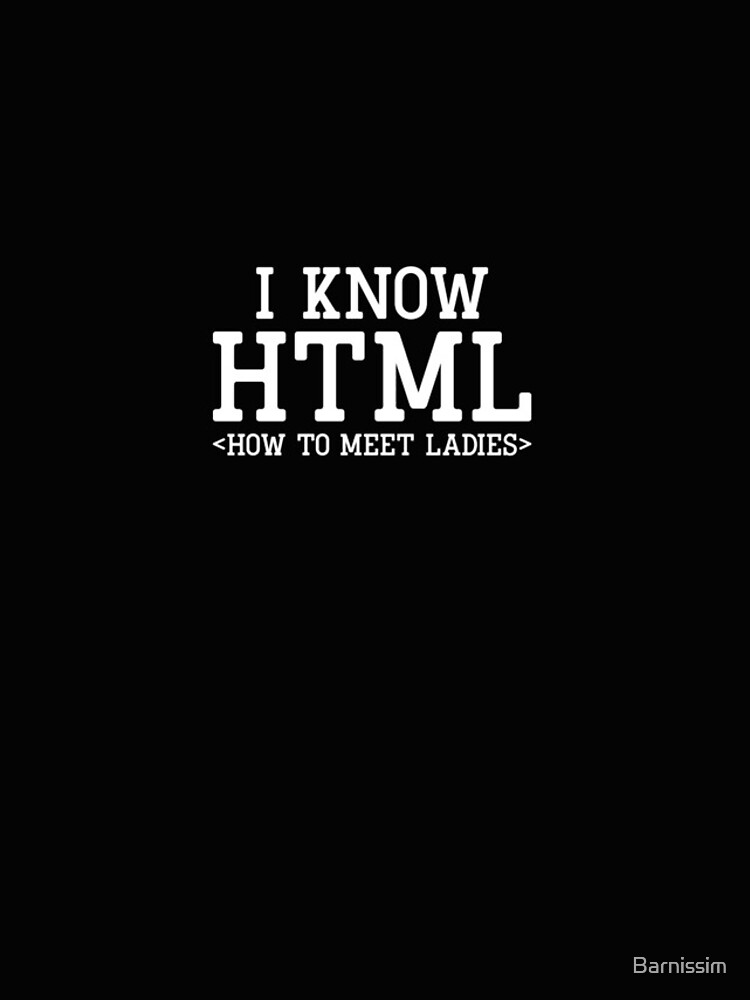 Thumbnail 4 of 4, iPhone Case, I Know HTML Programmer Gift designed and sold by Barnissim.