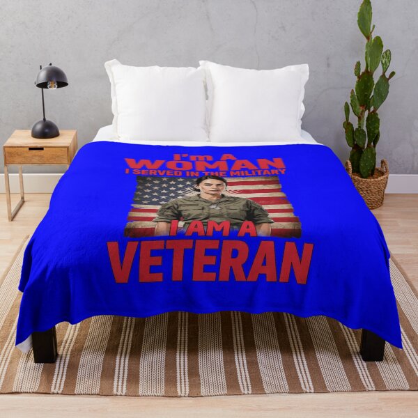 Item preview, I Am A Women I Served In The Military I Am A Veteran Art Design. designed and sold by fantasticdesign.