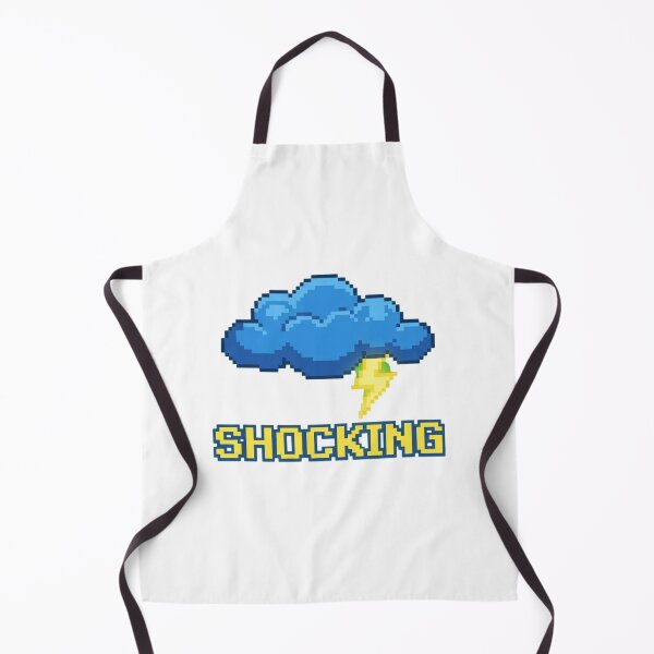 Item preview, Shocking Thunder Cloud Pixel Art designed and sold by Zyra_urs1.