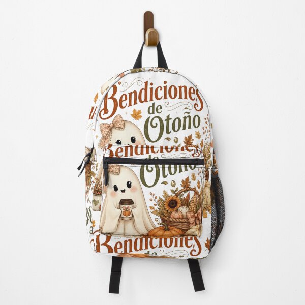 Item preview, Tender Ghost Autumn Blessings Floral Pumpkins Illustration designed and sold by GlaSher.