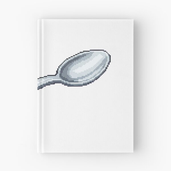 Item preview, Born Lucky Silver Spoon Pixel Art designed and sold by Zyra_urs1.