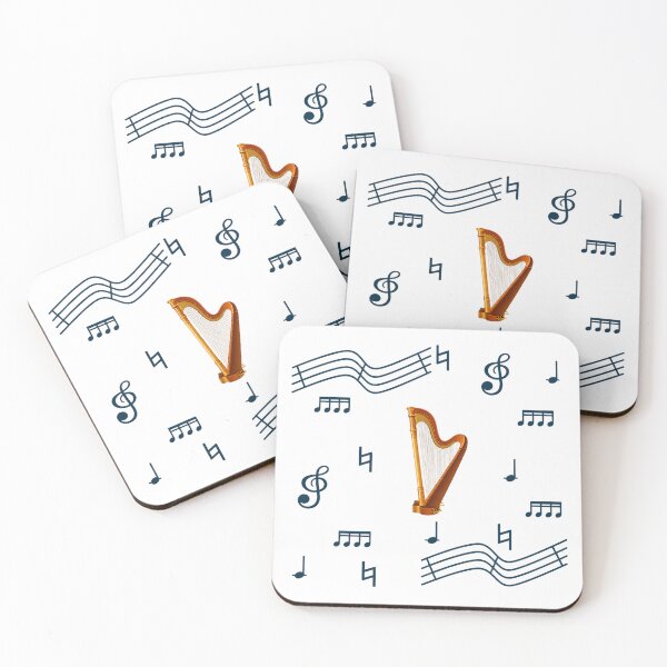 Item preview, Golden Harp Melodies in the Night Sky designed and sold by marcobulga.