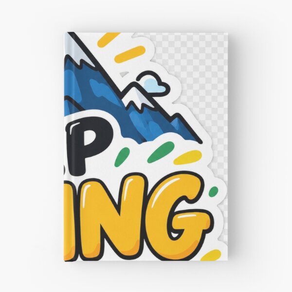 Item preview, Keep Going – Mountain Motivation Sticker designed and sold by Kushwaha18.
