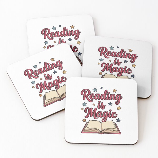 Item preview, Reading Is Magic Bookish Quote Graphic designed and sold by ArtDesignTp.