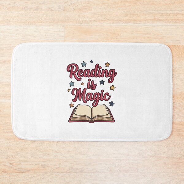 Item preview, Reading Is Magic Bookish Quote Graphic designed and sold by ArtDesignTp.