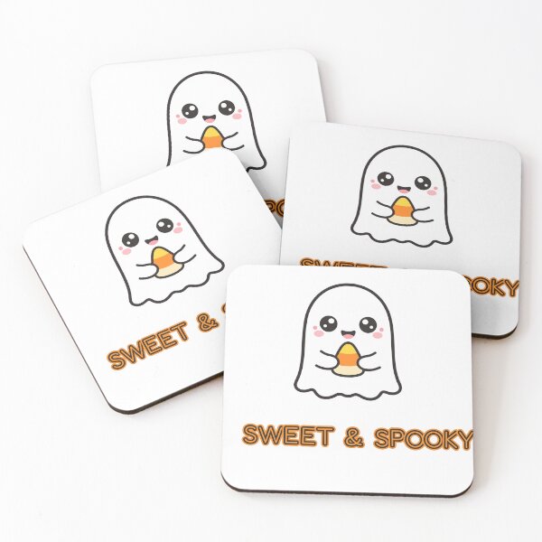 Item preview, Sweet and Spooky Ghost Sticker designed and sold by The Oakhaven Archive.