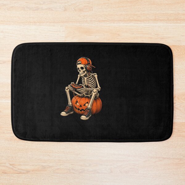 Item preview, Skeleton Gamer Pumpkin Funny Halloween Gaming Shirt designed and sold by LASTIQUE-dd.