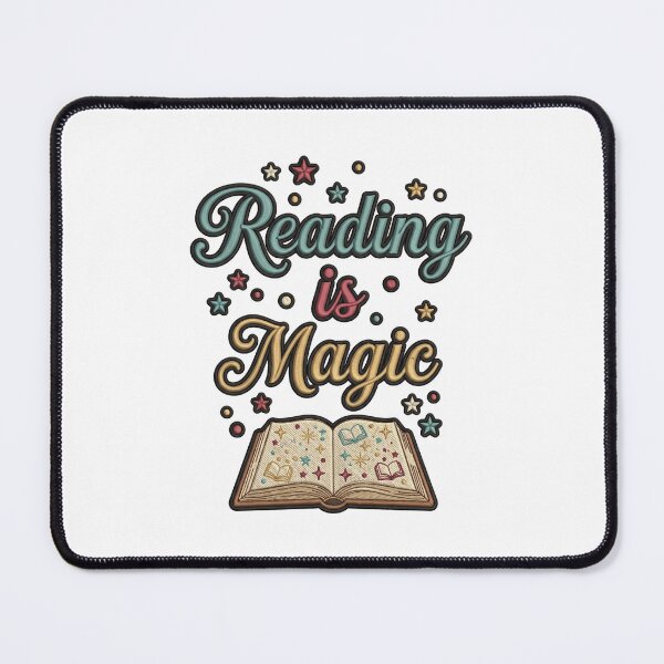 Item preview, Reading Is Magic Literary Book Quote Design designed and sold by ArtDesignTp.