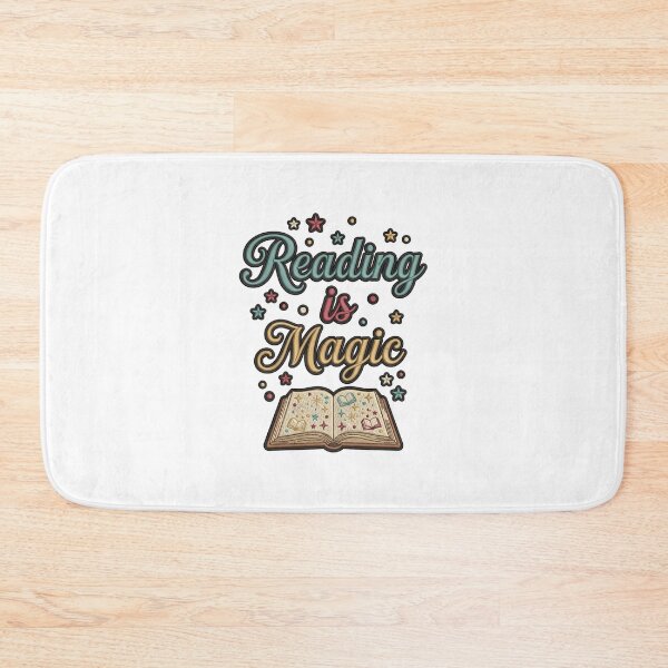 Item preview, Reading Is Magic Literary Book Quote Design designed and sold by ArtDesignTp.