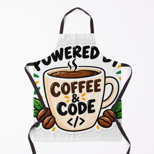Item preview, Powered by Coffee & Code – Programmer Coffee Sticker designed and sold by Kushwaha18.