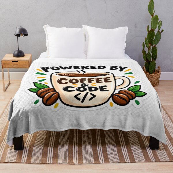 Item preview, Powered by Coffee & Code – Programmer Coffee Sticker designed and sold by Kushwaha18.