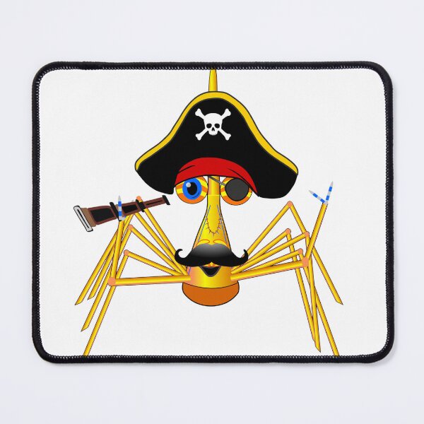 Item preview, Pirate Arrowhead Pirate Crab Captain designed and sold by Scubaaport.