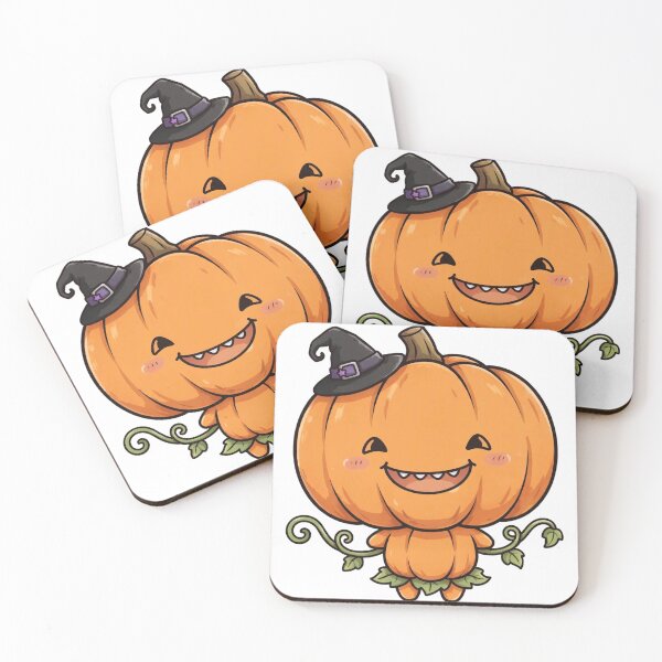 Item preview, Pumpkin Pal Classic Anime Chibi Sticker - Halloween designed and sold by Lesley D.