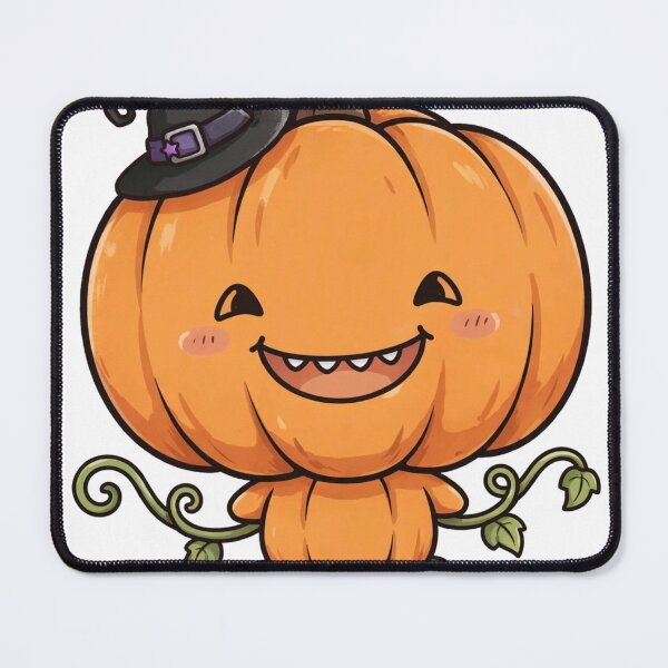 Item preview, Pumpkin Pal Classic Anime Chibi Sticker - Halloween designed and sold by Lesley D.