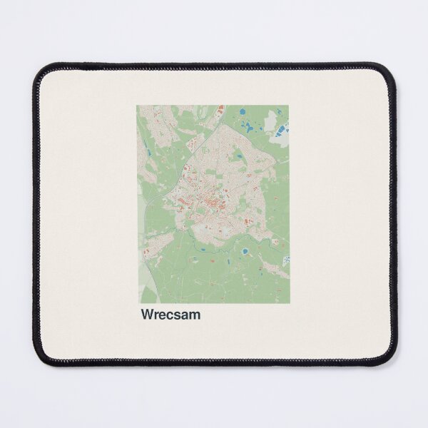 Item preview, Wrexham Minimalistic Map Art designed and sold by MapsNerd.