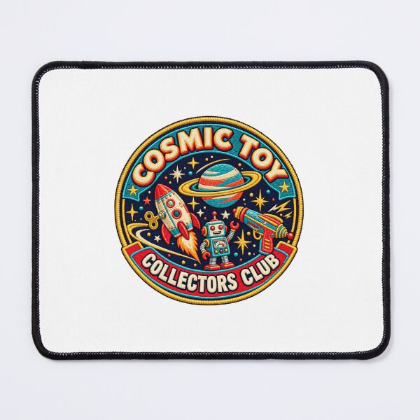 Item preview, Cosmic Toy Collectors Club Retro Patch designed and sold by PICARDDIGITAL.