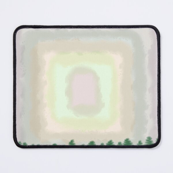 Item preview, Pastel Pine Tree Forest Frame Landscape designed and sold by Bywithrose instant studio.
