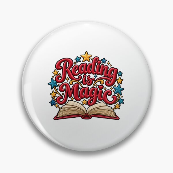 Item preview, Reading Is Magic Book Lovers Quote Design designed and sold by ArtDesignTp.