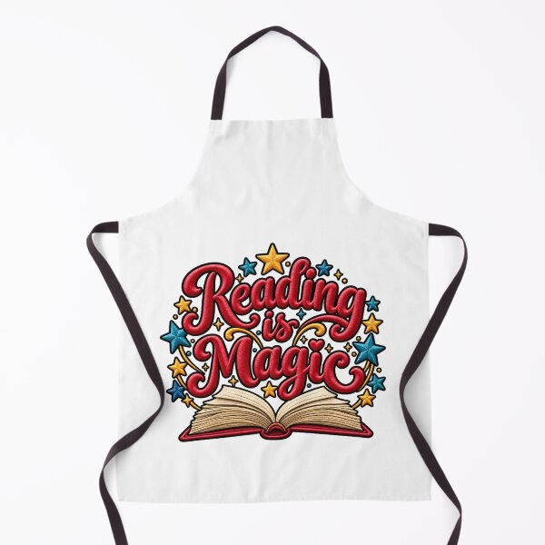 Item preview, Reading Is Magic Book Lovers Quote Design designed and sold by ArtDesignTp.
