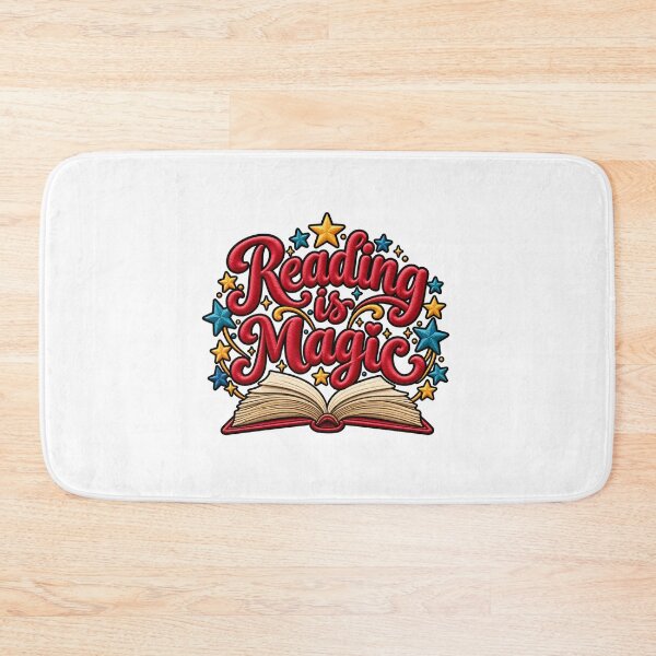 Item preview, Reading Is Magic Book Lovers Quote Design designed and sold by ArtDesignTp.