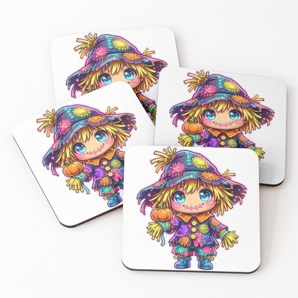 Item preview, Scarecrow Neon Glow Sticker - Halloween designed and sold by Lesley D.