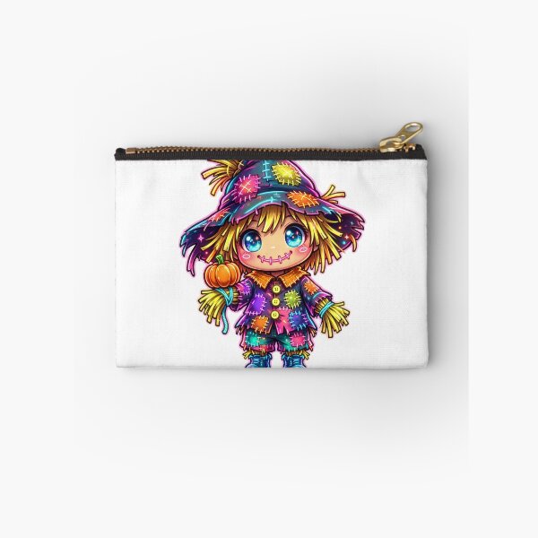 Item preview, Scarecrow Neon Glow Sticker - Halloween designed and sold by Lesley D.