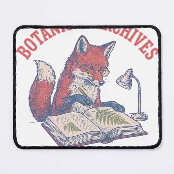 Item preview, Botanical Archives Vintage Fox Woodcut T-Shirt Design designed and sold by KIDEnia.