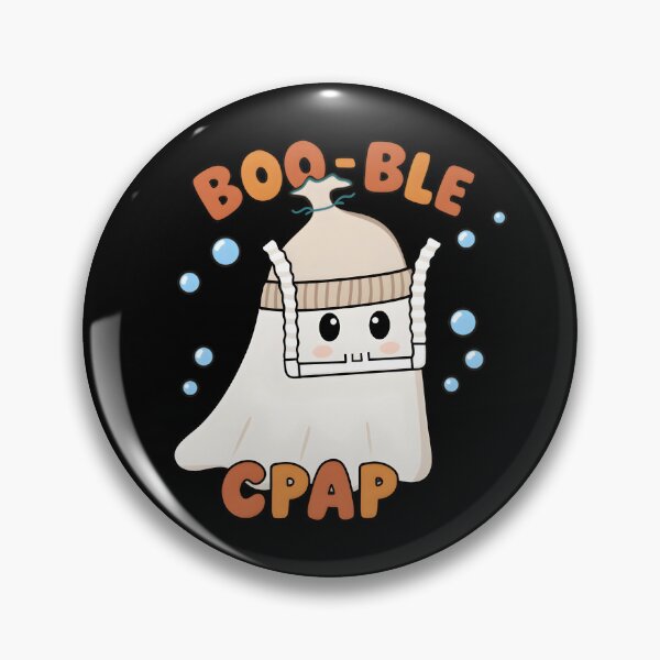 Item preview, NICU Boo-Ble CPAP Halloween Ghost Nurse Neonatal ICU designed and sold by LASTIQUE-dd.