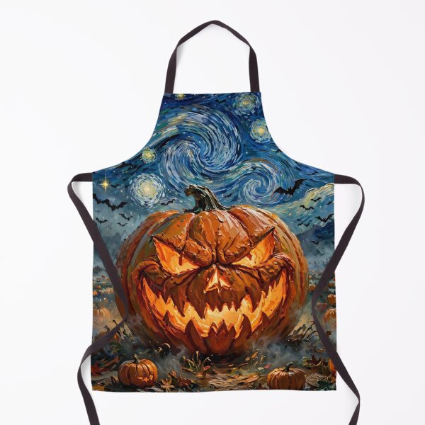 Item preview, Evil Jack-O’-Lantern under Starry Night designed and sold by Late Theory.