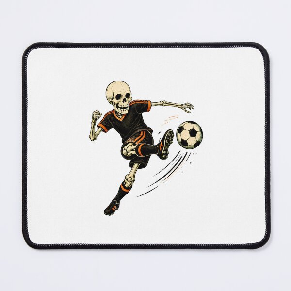 Item preview, Funny Skeleton Playing Football Halloween - Spooky Football Sports Design designed and sold by CutieGalore.