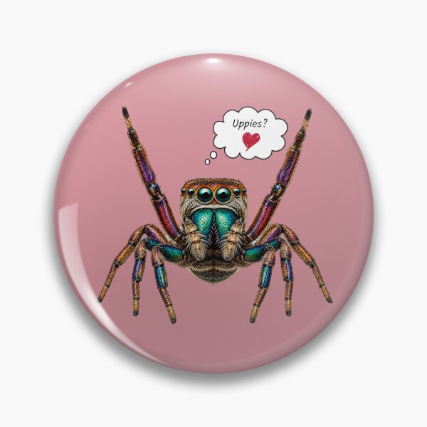 Item preview, Jumping Spider Love designed and sold by cbfineart.
