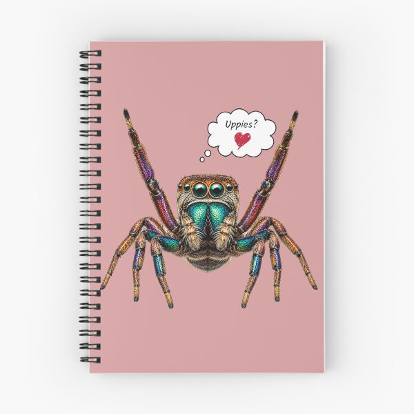 Item preview, Jumping Spider Love designed and sold by cbfineart.
