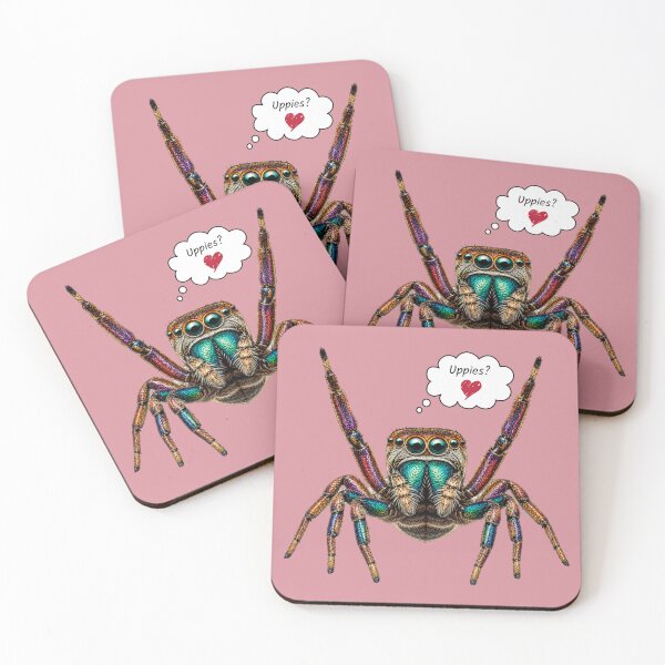 Item preview, Jumping Spider Love designed and sold by cbfineart.