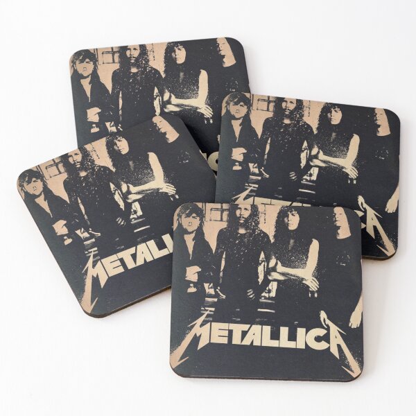 Item preview, Metallica Original Custom Vintage Music Band Tee Unique Poster Wall Art designed and sold by Cool Robot Bro..