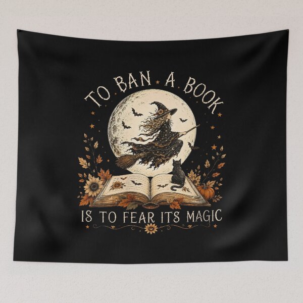 Item preview, To Ban a Book Witchy Reading Magic designed and sold by NoeValdric.