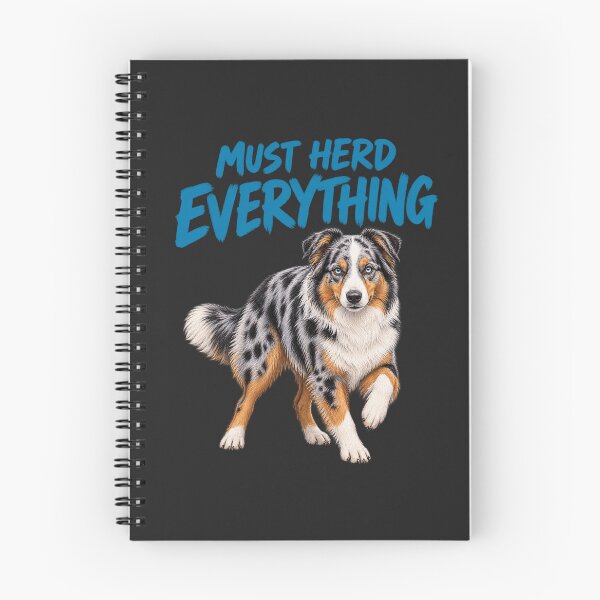 Item preview, Australian Shepherd Herding Dog Blue Merle Funny Design designed and sold by AdicretorDesign.