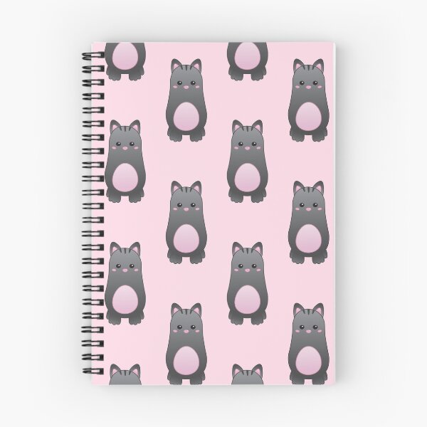 Item preview, Pattern of Cute Baby Black Cat - Kawaii Chibi illustration designed and sold by Agamaji.
