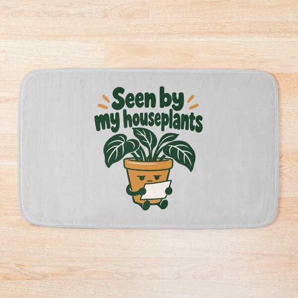 Item preview, Seen by My Houseplants | Plant Read Receipt Humor designed and sold by cursotti.