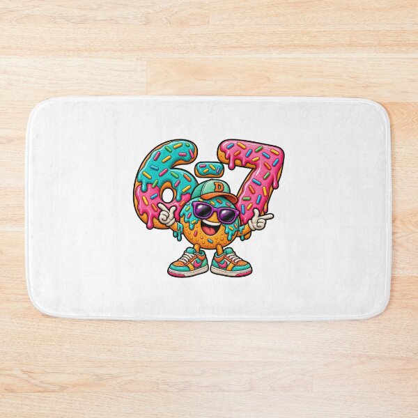 Item preview, 6 7 Cool Hoops Cartoon With Ice Cream Drip designed and sold by ArtDesignTp.