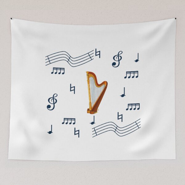 Item preview, Acoustic Serenade with Textured Harp Strings designed and sold by marcobulga.