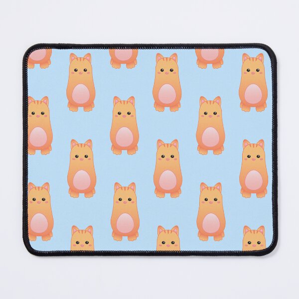 Item preview, Pattern of Cute Pastel Baby Orange Cat - Kawaii Chibi illustration designed and sold by Agamaji.