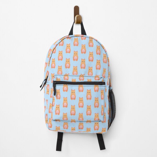 Item preview, Pattern of Cute Pastel Baby Orange Cat - Kawaii Chibi illustration designed and sold by Agamaji.
