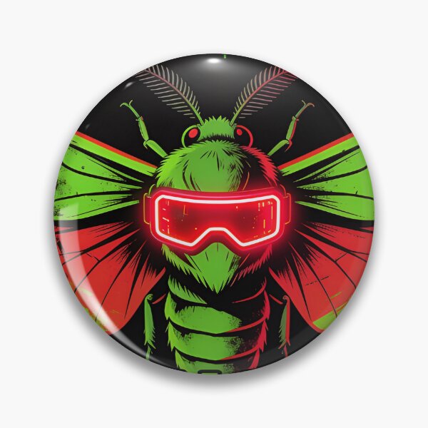 Item preview, Mothman Seeking The Light Cyberpunk Streetwear designed and sold by GodsMonsterss.