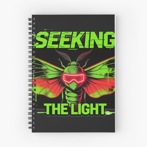 Item preview, Mothman Seeking The Light Cyberpunk Streetwear designed and sold by GodsMonsterss.