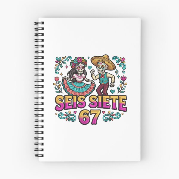 Item preview, Seis Siete 67 Festive Day Of The Dead Couple designed and sold by ArtDesignTp.